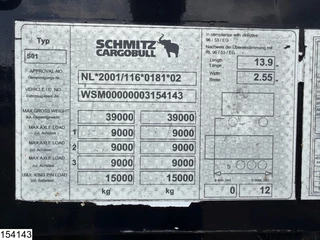 Schmitz Cargobull N/A 2012 - Tautliner  zdjecie 4