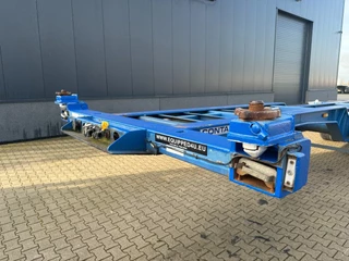 Contar N/A 2000 - 40FT HIGH CUBE chassis / liftaxle / drumbrakes / NL-Chassis/ APK 02-2026 bild 15