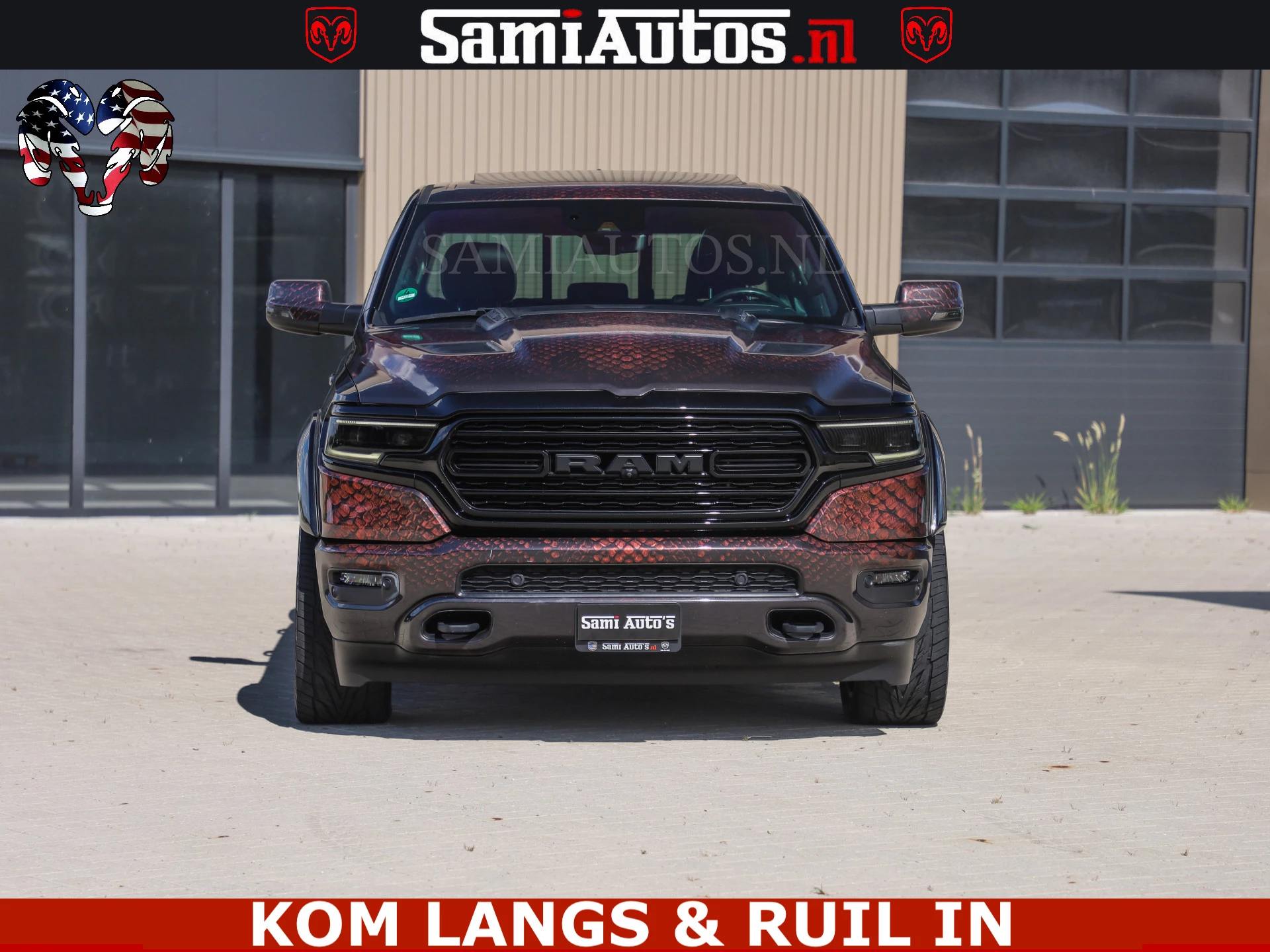 Dodge Ram Pick-Up 2023 - COBRA HULK PACK | 5.7 V8 402 PK | LIMITED EDITION | HUD | LUCHTVERING | BOM VOL | zdjęcie 57
