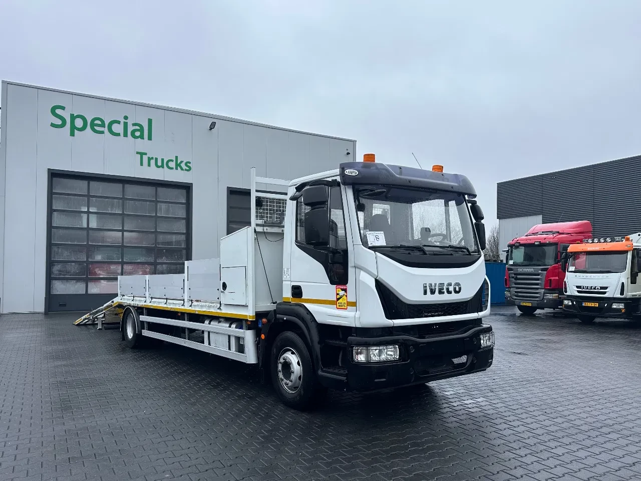 Iveco ML 160 2019 - 210 E6 4x2 ACC Oprijwagen / Machine transporter (Only 89.210km !!) afbeelding 2