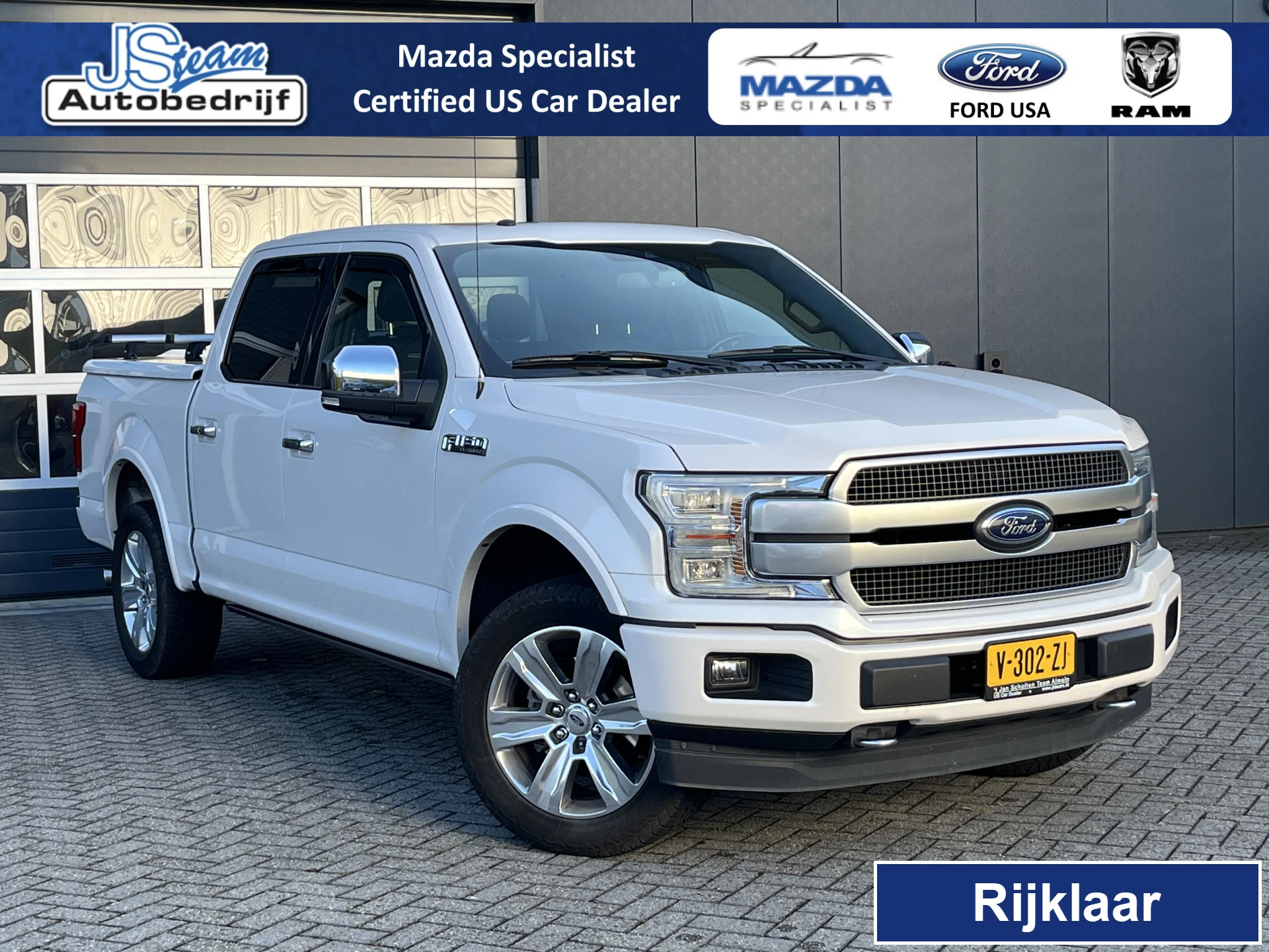 Ford F-150 2019 - USA Platinum EcoBoost 370PK SuperCrew | LPG | Laadbakklep | Trekhaak | Panodak | 10-Traps Automaat afbeelding 1