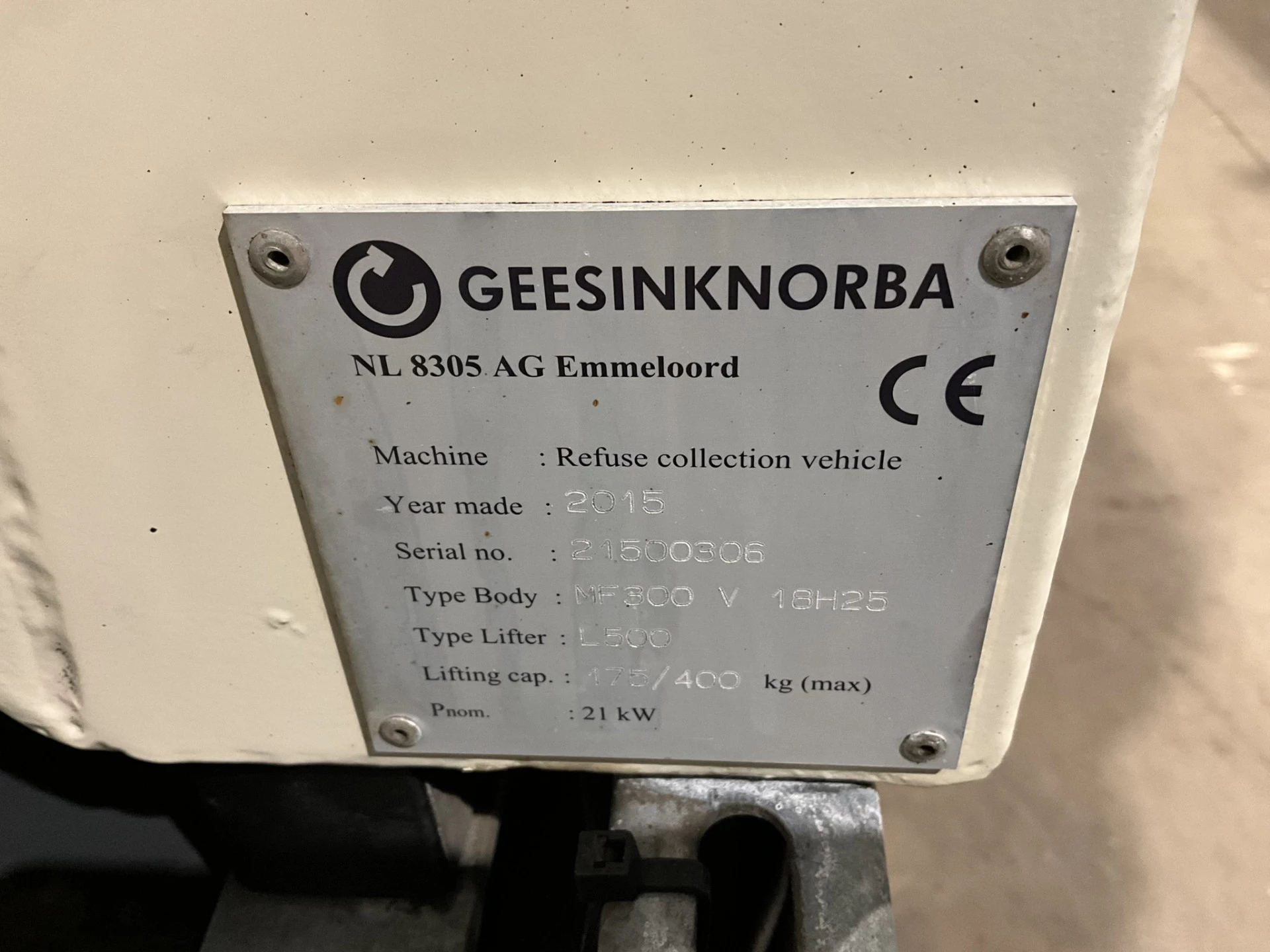 Mercedes-Benz 300 2015 - Econic 2630 Euro 6 Norba MF 18m³ 2 compartimenten afbeelding 18