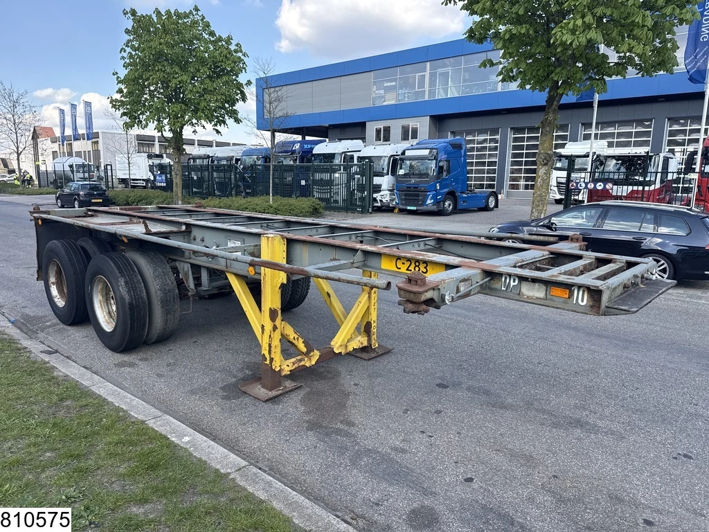 Groenewegen - Chassis 20 ft, Steelsuspension, drum brakes изображение 5