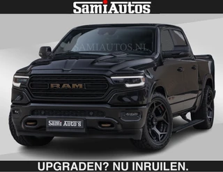 Dodge Ram Pick-Up 2024 - BLACK ON BLACK LIMITED | 5.7 V8 402 PK | 74950,- | HUD | DIKKE WIELEN | LUCHTVERING | LUXE LEDER | ADAPTIVE CRUISE | COMFORT STOELEN | BOM VOL | zu verkaufen