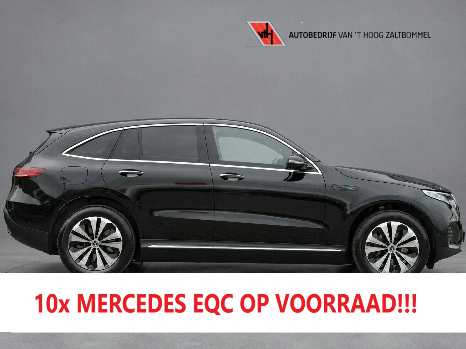 Mercedes-Benz EQC 2023 - 400 4MATIC 80 kWh (SOH 97,21%) LEDER KEY-LESS GO CARPLAY afbeelding 1