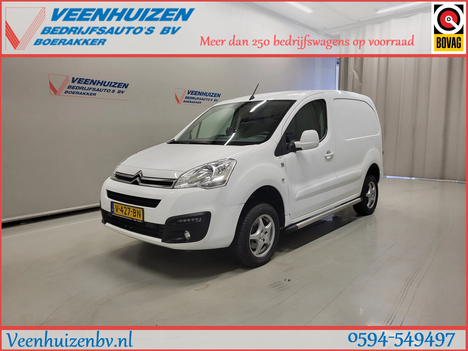 Citroën Berlingo 2016 - 1.6BlueHDI 4X4 Dangel MARGE! Euro 6! afbeelding 1