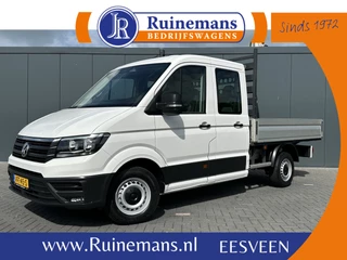 Volkswagen Crafter 2020 - 35 2.0 TDI 141 PK / 1e EIG. / PICK UP / DUBBELE CABINE / 3 TONS TREKHAAK / 7 PERSOONS / AIRCO / CRUISE for sale
