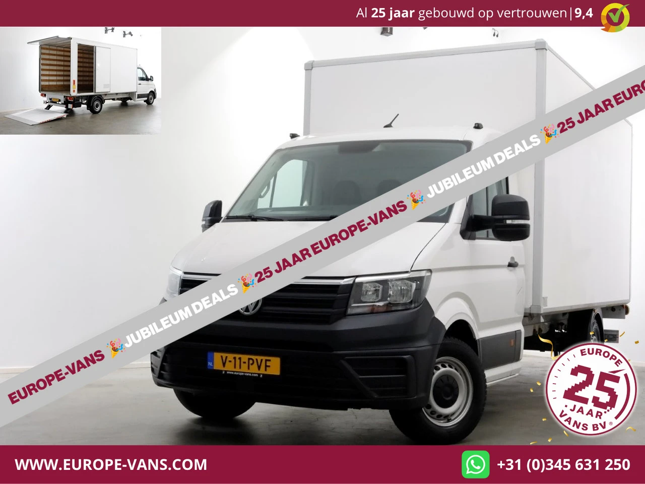 Volkswagen Crafter 2021 - 35 2.0 TDI 140pk Bakwagen met laadklep en zijdeur 12-2021 imagen 1