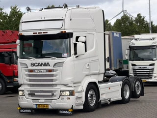 Scania R 2016 - R580 V8 6X2 Topline Retarder Euro 6 *Apk 07-2027* Full Air! te koop