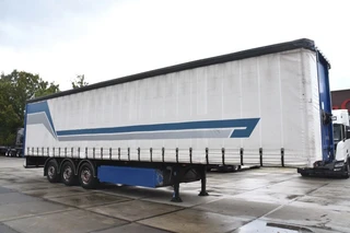 Pacton T3-001 2008 - T3-001 - SLIDING CURTAINS/ROOF - SAF AXLES - LIFT AXLE - DISC BRAKES - GOOD CONDITION - afbeelding 1 miniatuur