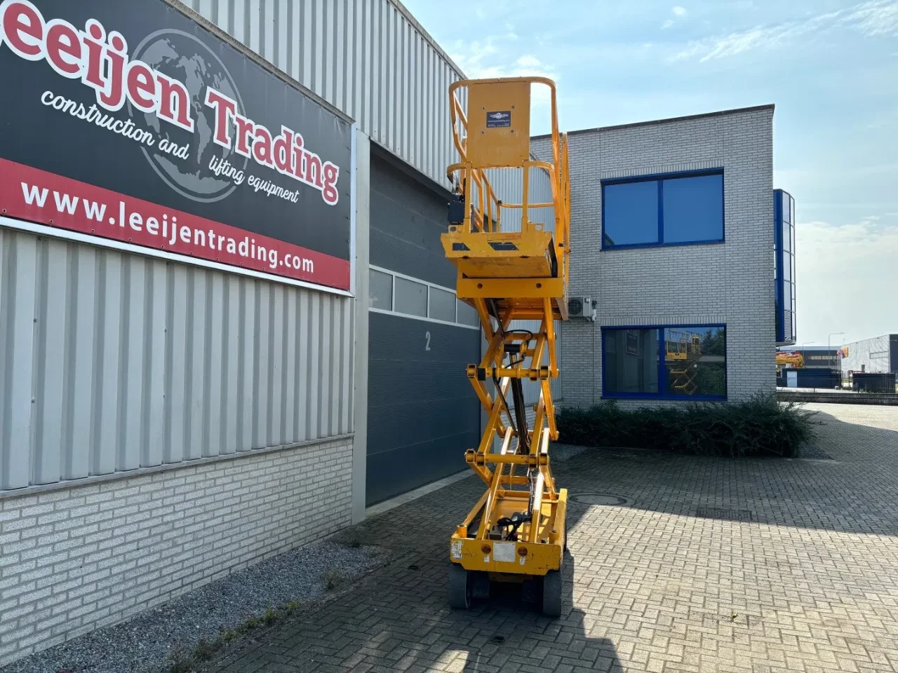 Haulotte 2008 - Compact 8 , electric scissorlift, 2008 year!! afbeelding 5