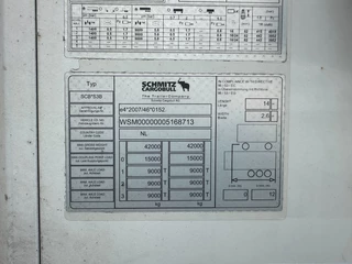Schmitz Cargobull N/A 2016 - CARRIER VECTOR 1550 D/E / SAF DISCBRAKES / PALLETBOX / NL-TRAILER / APK: 11-2026 obrazek 35