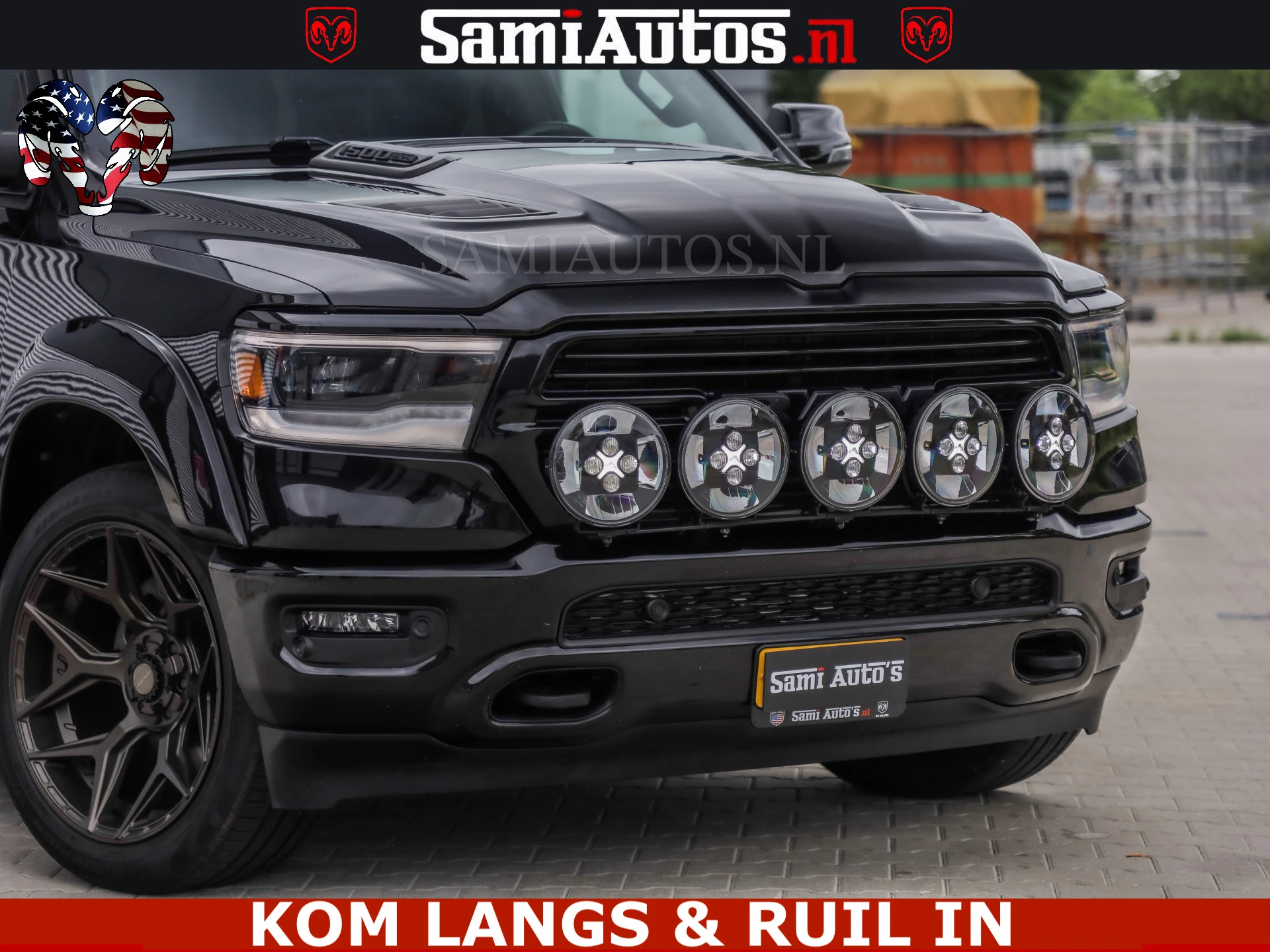 Dodge Ram Pick-Up 2023 - DE DONDER | 5.7 V8 HEMI | BRONZE BREDE WIELEN | WIDE BODY | OPEN UITLAAT KLEP | ZEER DIK | image 23