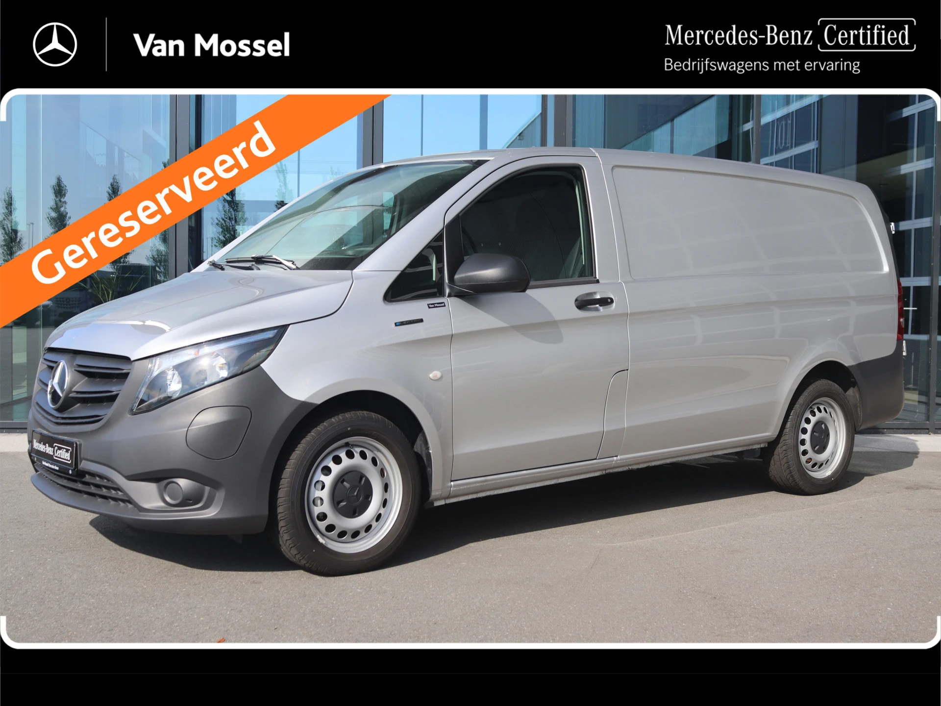 Mercedes-Benz eVito 2025 - eVito 112 L2 66 kWh |AIRCO/CAMERA/STOELVERW./SNELLADEN |Certified afbeelding 1