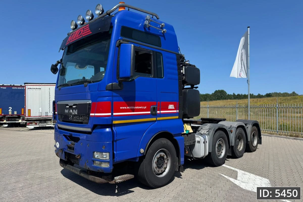 MAN TGX 2011 - 41.680 XXL, Euro 5, V8 / 250T / Full steel / Retarder / Automatic / 8x4 / Big axles, Intarder Bild 1