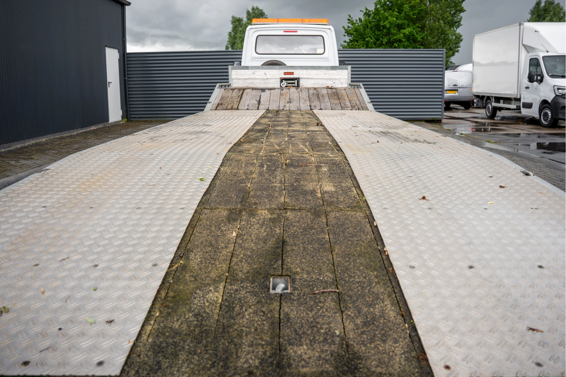 veldhuizen P47-2 | Oplegger | Kuip | Dieplader | Max Mas. 10T | Elektrische lier | Oprijplaten 2019 imagen 4