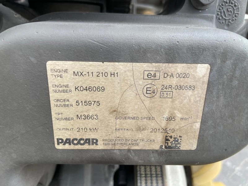 DAF 2016 - MX-11 210 H1 imagem 5