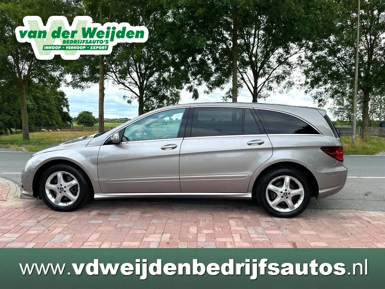 Mercedes-Benz R-Klasse 2007 - 500 Lang 4-Matic 6 PERSOONS YOUNGTIMER 5.5BENZ. 388 PK afbeelding 4