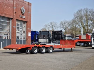 Van Hool SZ-302 1978 - Low loader - 3 axle - Ramps - Extendable - Steel suspension imagen 9