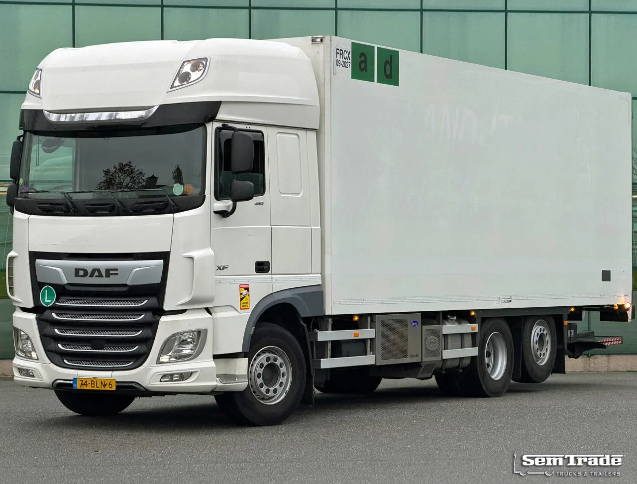 DAF XF480 2019 - SSC FAR CARRIER TRS COOLING DHOLLANDIA TAIL LIFT SUPER CONDITION HOLLAND-TRUCK afbeelding 1