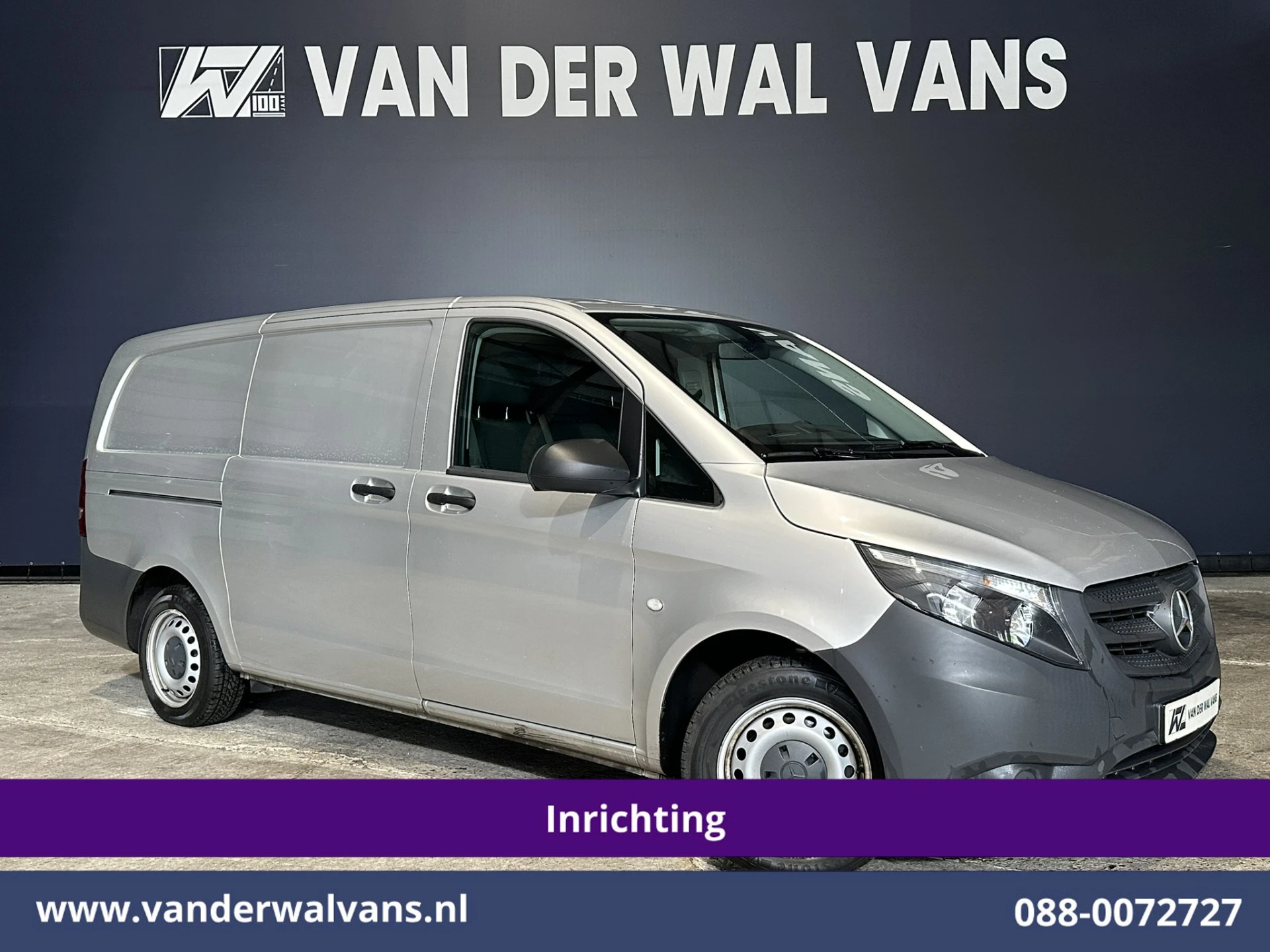 Mercedes-Benz Vito 2020 - 114 CDI 136pk L2H1 Inrichting Euro6 Airco | Camera | Navigatie | Cruisecontrol | Trekhaak afbeelding 1