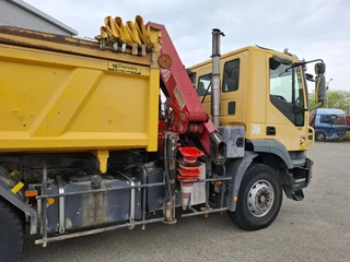 Iveco Trakker 2006 - 380T35 / 6X4 / 2X BIG AXLE / FULL STEEL / HMF 1560 K2 REMOTE / 2SIDE TIPPER / 335304 KM / NEW TURBO / AIRCO / EURO-3 / 2006 bild 19