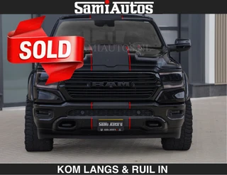 Dodge Ram Pick-Up 2024 - GT HULK | TRX PACK | 5.7 V8 HEMI | SCHAKEL FLIPPERS | WIDE BODY | MEGA DIKKE WIELEN | HUD | PANO | afbeelding 2 miniatuur