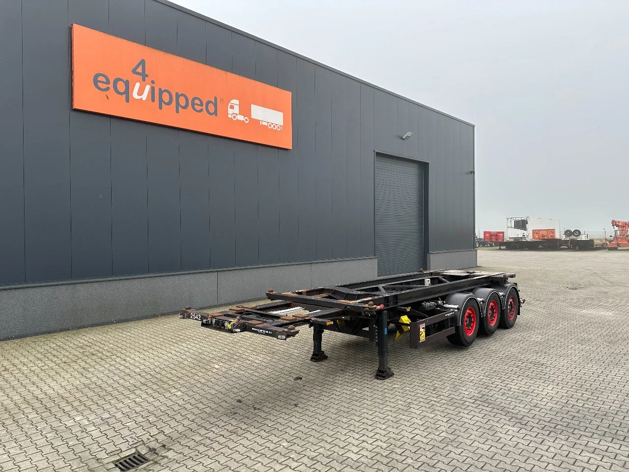 Van Hool 2005 - 20FT Tipping-chassis, ADR (EX/II, EX/III, FL, AT), SAF, 2 liftaxles obrázek 10