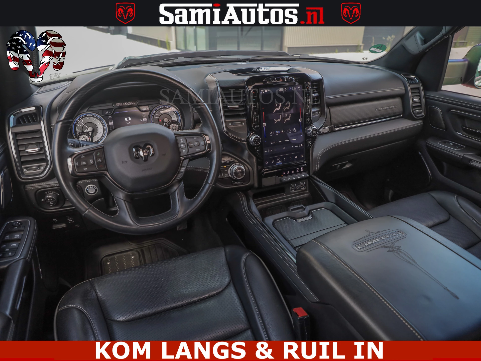 Dodge Ram Pick-Up 2023 - COBRA HULK PACK | 5.7 V8 402 PK | LIMITED EDITION | HUD | LUCHTVERING | BOM VOL | zdjęcie 60