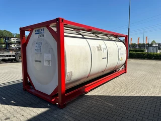 CIMC N/A 2012 - 20FT ISO / 25.080L / 1-COMP.  / BAFFLES / UN PORTABLE  / T11 / 22T6 / valid 2,5Y/CSC-inspection till 01/2027 imagen 4