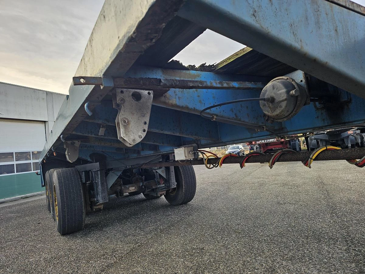 LINTRAILERS LSPU 18-27 | EXTENDIBLE TRAILER 21.20 MTR | STEERING AXLE | good sliding. 2000 Bild 14