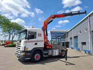 Scania G 2004 - 124G-420 / RETARDER / PALFINGER PK32080 / DOUBLE TANK / AIRCO / GOOD CONDITION / MANUAL / EURO-3 / 2004 bild 2