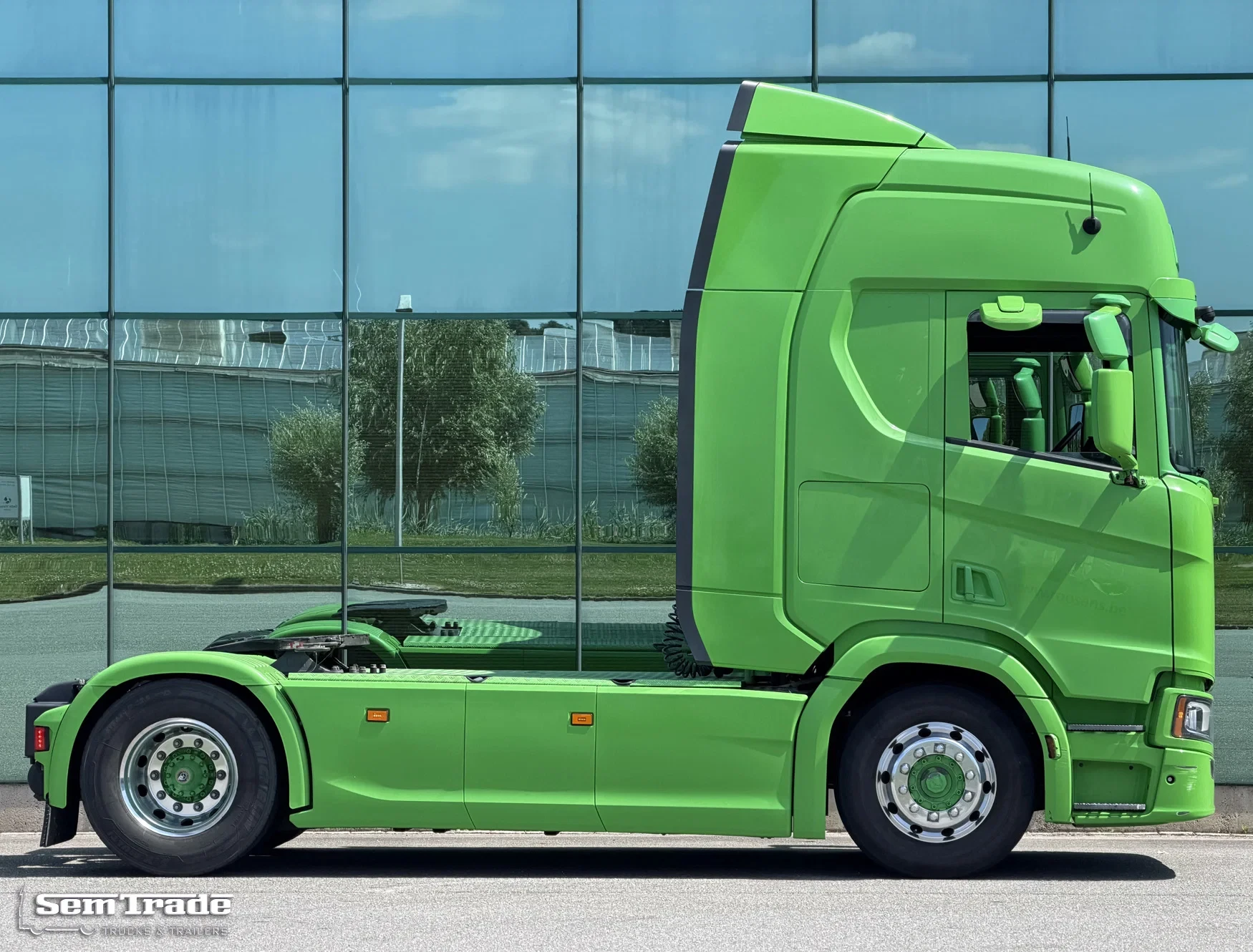 Scania R 2019 - R450 NGS 2X TANKS PARK AIRCO ONLY 738.000 KM 4-POINT AIRSUSPENSION BELGIUM TRUCK obrázek 5