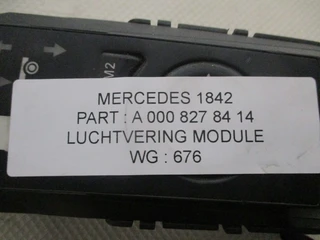 Mercedes-Benz - A 000 827 84 14 luchtvering module изображение 2 миниатюра