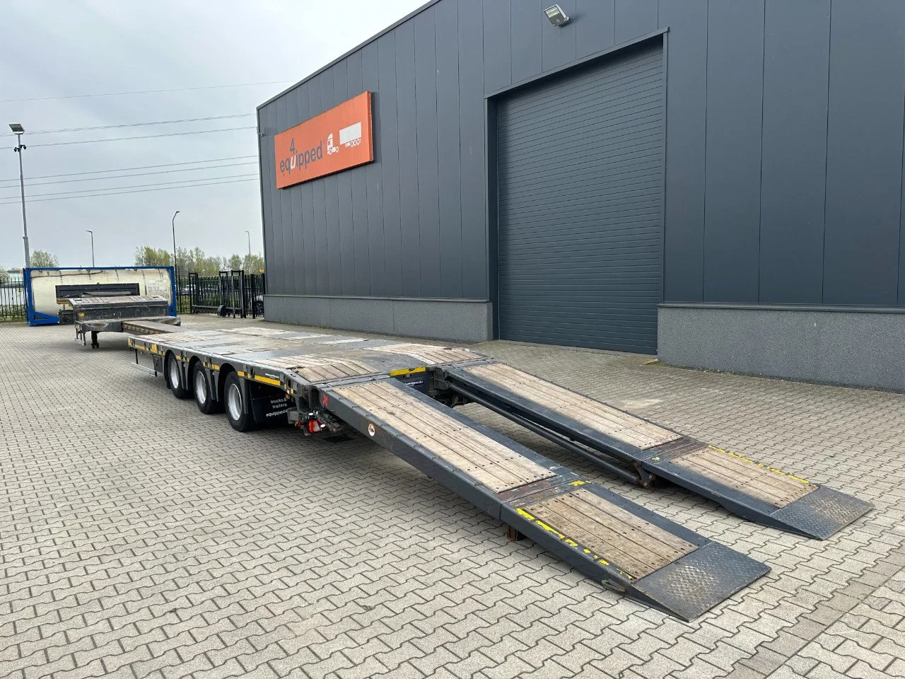 KAESSBOHRER 2022 - Lowbed / 6.00m extendable / hydraulic ramps / steering-axle / lift-axle obrázek 60