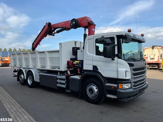 Scania P 2018 - 340 Euro 6 CNG HMF 25 Tonmeter laadkraan imagen 6