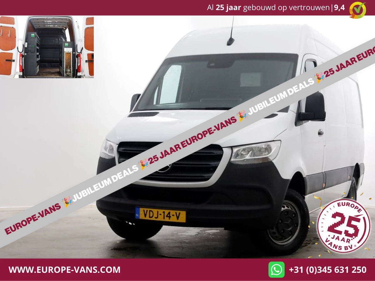 Mercedes-Benz Sprinter 2019 - 516 CDI 163pk E6 L2H2 Airco/Inrichting/230V Trekhaak 3500kg 11-2019 obrázek 1