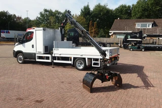 Iveco 50 C 15 2017 - 50 C 150 Openbak+ kraan HIAB 3.0L motor afbeelding 2 miniatuur
