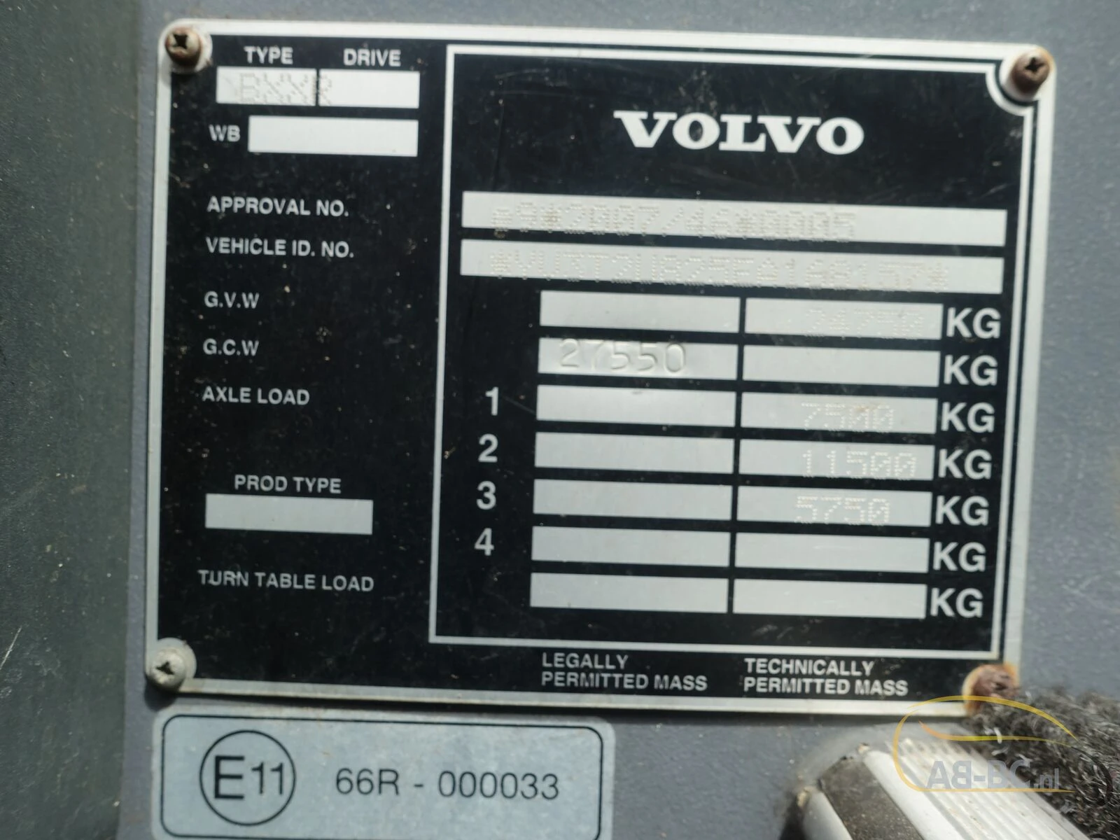 Volvo 9700 2014 afbeelding 54