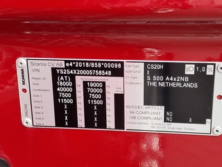 Scania S 2024 - S500 NGS Highline 4x2 - New dashboard - Full spec - Retarder - Full air - Leather imagem 21