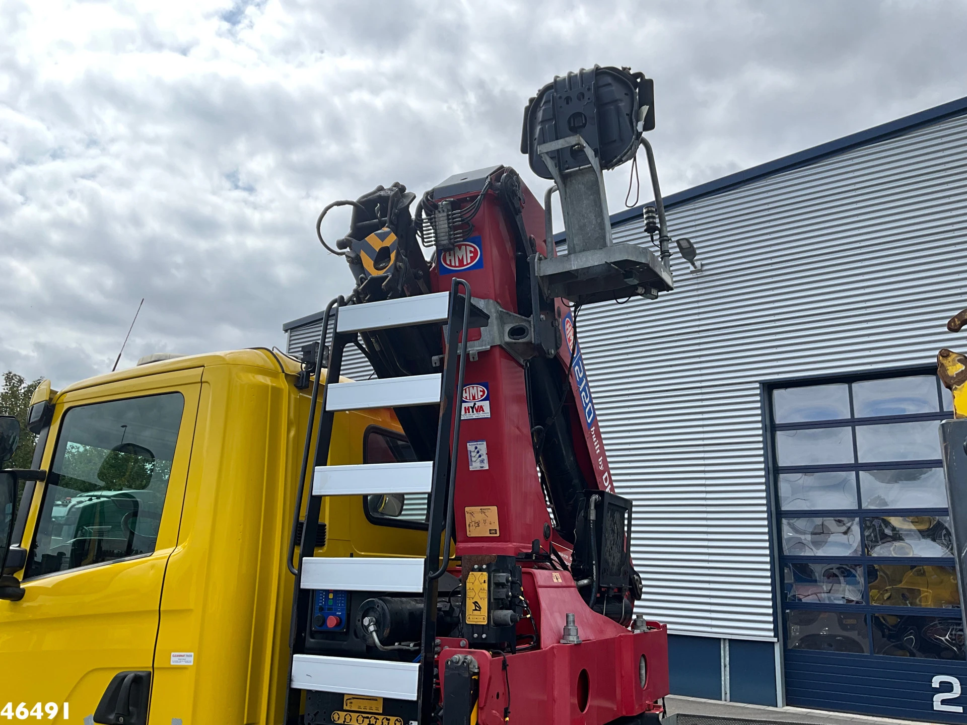 Scania P 2017 - 450 Euro 6 HMF 21 Tonmeter laadkraan afbeelding 12