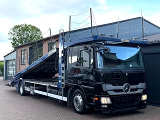 Mercedes-Benz Actros 2013 - 1836 Rolfo Autotransporter 5 Lader Winch Bed Euro 5 for sale