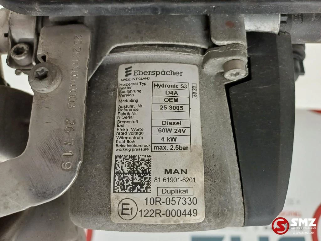 MAN 2021 - Occ standkachel Hydronic S3 D4A MAN zdjęcie 5