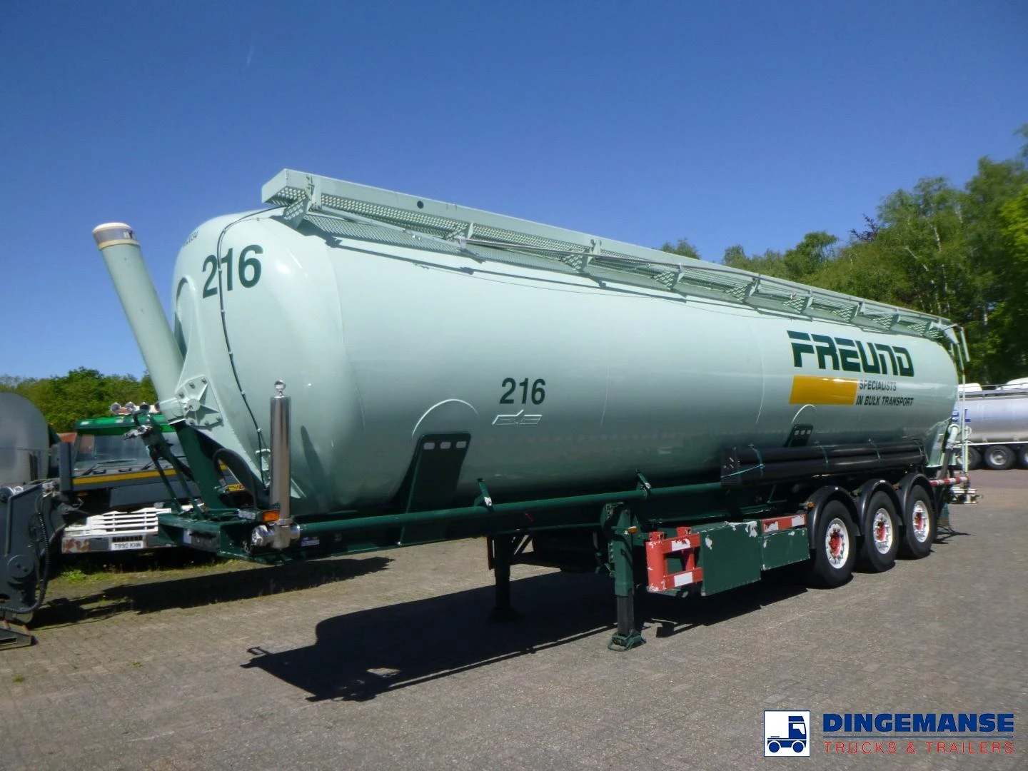Spitzer Powder tank alu 60 m3 (tipping) 2000 obrázek 1