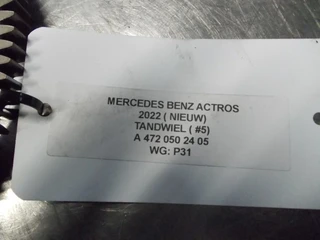 Mercedes-Benz Actros - A 472 050 24 05 TANDWIEL #5 NIEUW 2022 afbeelding 3 miniatuur