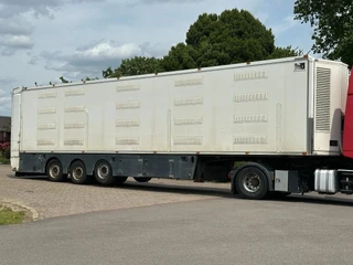 Berdex NO BERDEX HMK 4 stock livestock trailer SPF 2014 afbeelding 2 miniatuur