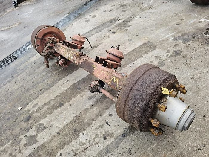 Fruehauf TRAILER AXLE SINGLE TIRE FOR STEEL SUSPENSION. 1990 afbeelding 1