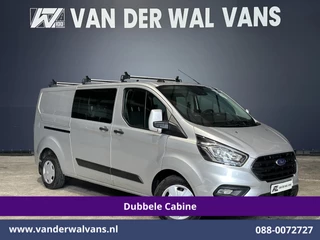 Ford Transit Custom 2022 - 2.0 TDCI 131pk L2H1 Dubbele Cabine Euro6 Airco | 5-Zits | Camera | Apple Carplay | LED | 2800kg Trekhaak zdjecie 1