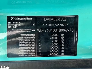 Mercedes-Benz Actros 2018 - 1848 EURO 6, Retarder, PTO, Standairco изображение 8