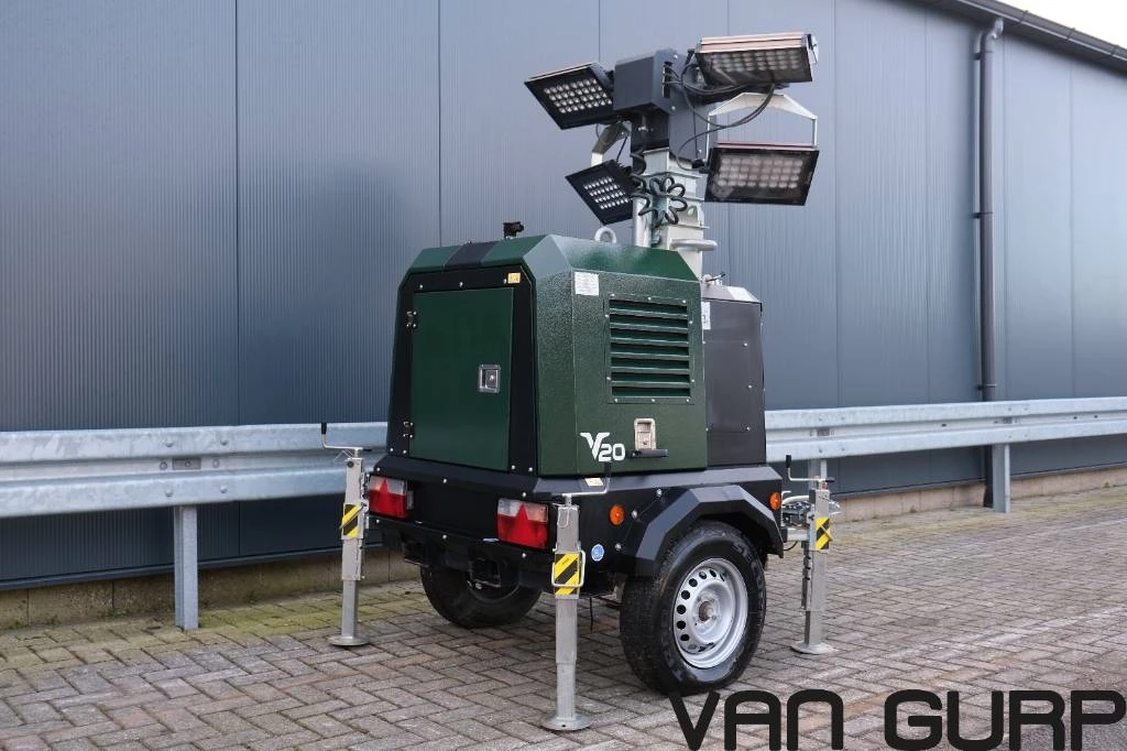 Generac 2019 - V20 4x320W lichtmast light tower afbeelding 3